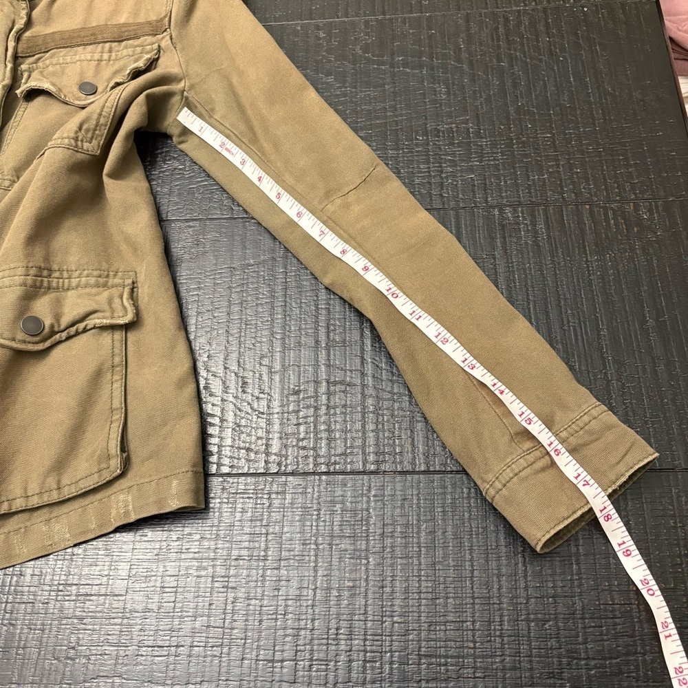 Free People Tan Military Jacket - Picture 8 of 10